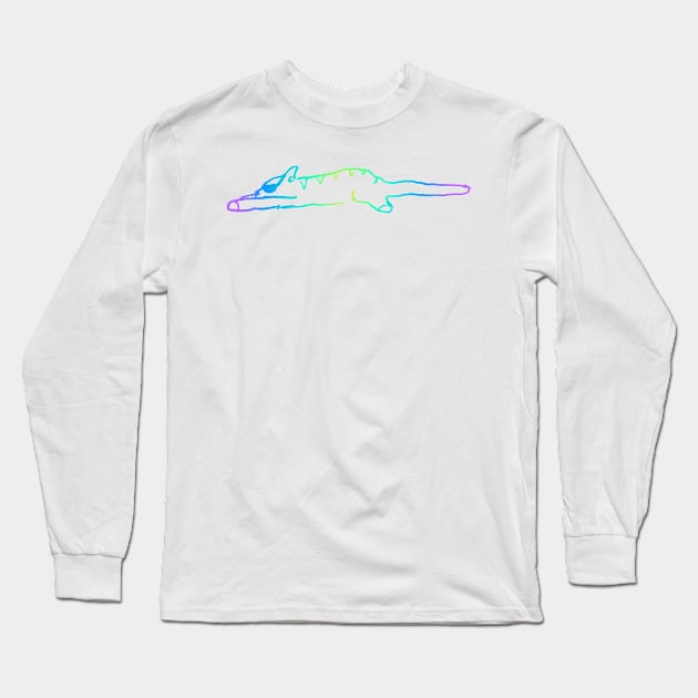 Cool Cat Long Sleeve T-Shirt by John Nicholson